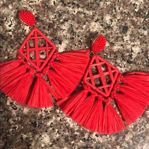 Bauble bar statement earrings!